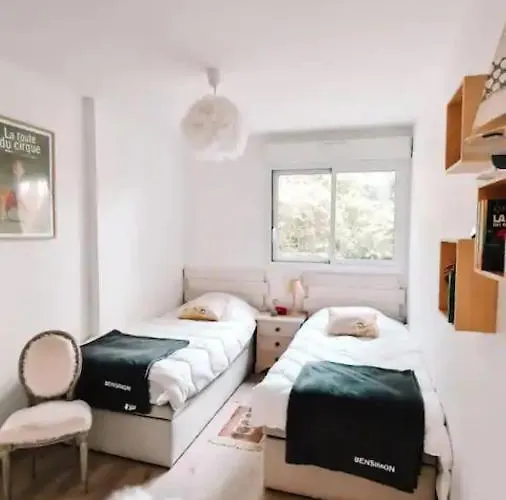 Apartment T3 Refait A Neuf /plage/centre/gare/terrasse/pkg/wifi